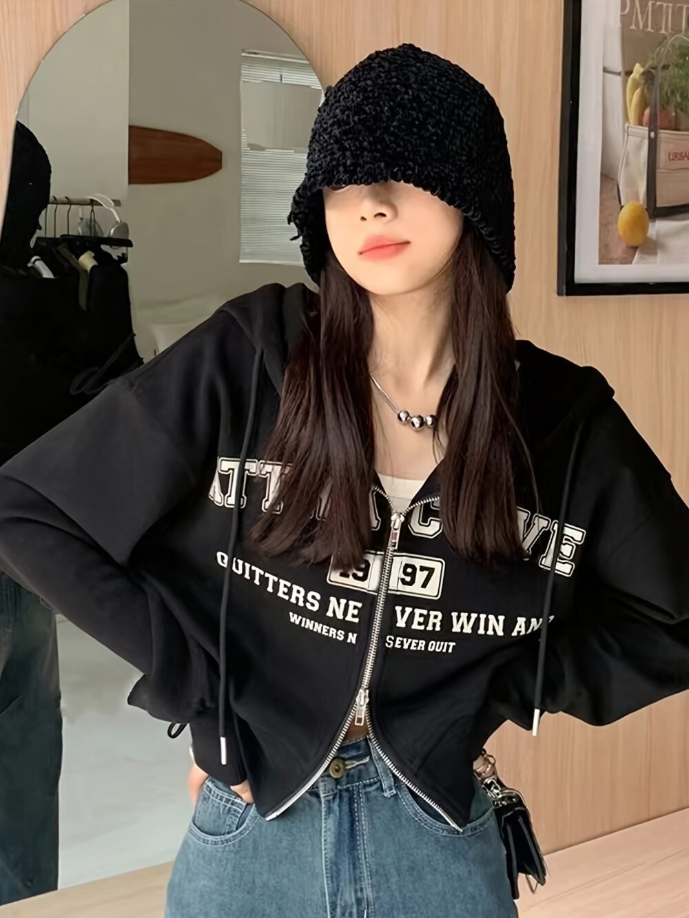 Unisex Y2K Fashion Oversized Hoodie Sweatshirt
