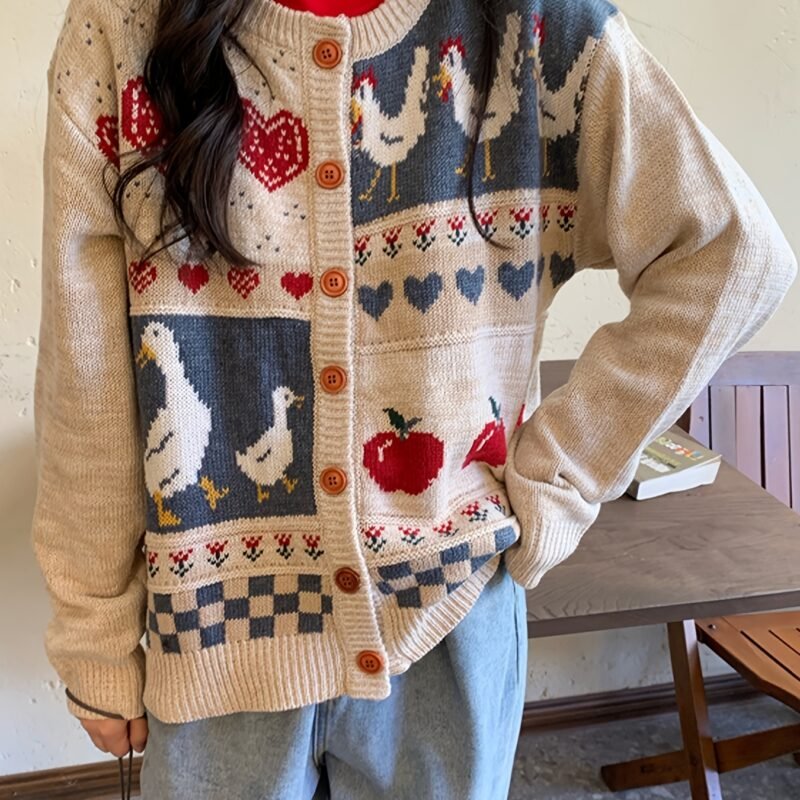 8e0cfc5d2bb3b4acb4aa2d6c360d0543.jpg Women's Harajuku Kawaii Vintage Knit Sweater